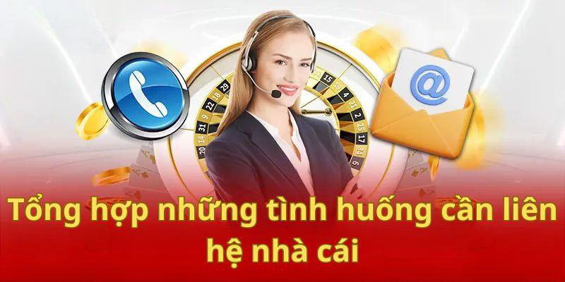 Một số trường hợp cần liên hệ với bộ phận hỗ trợ I9bet 